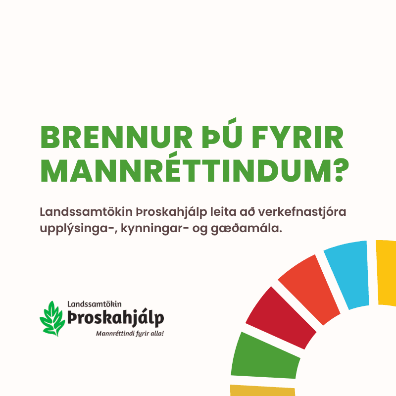 Þroskahjálp leitar að sveigjanlegum og drífandi liðsfélaga
