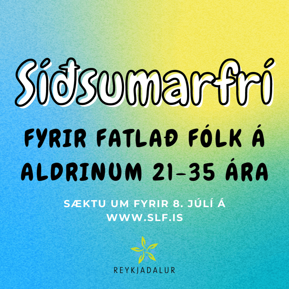 Síðsumarfrí Reykjadals