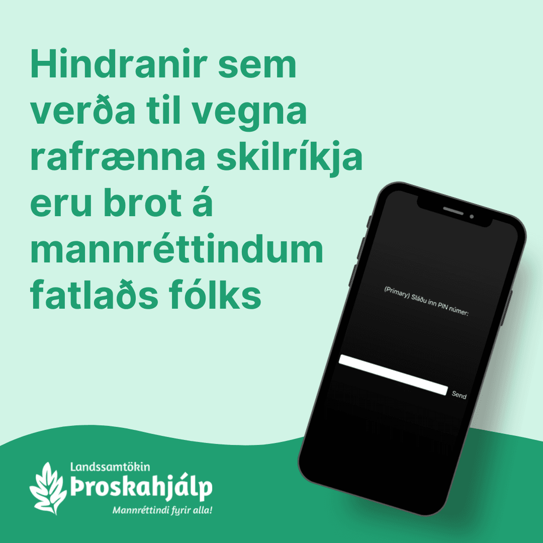 Fundur um rafræn skilríki