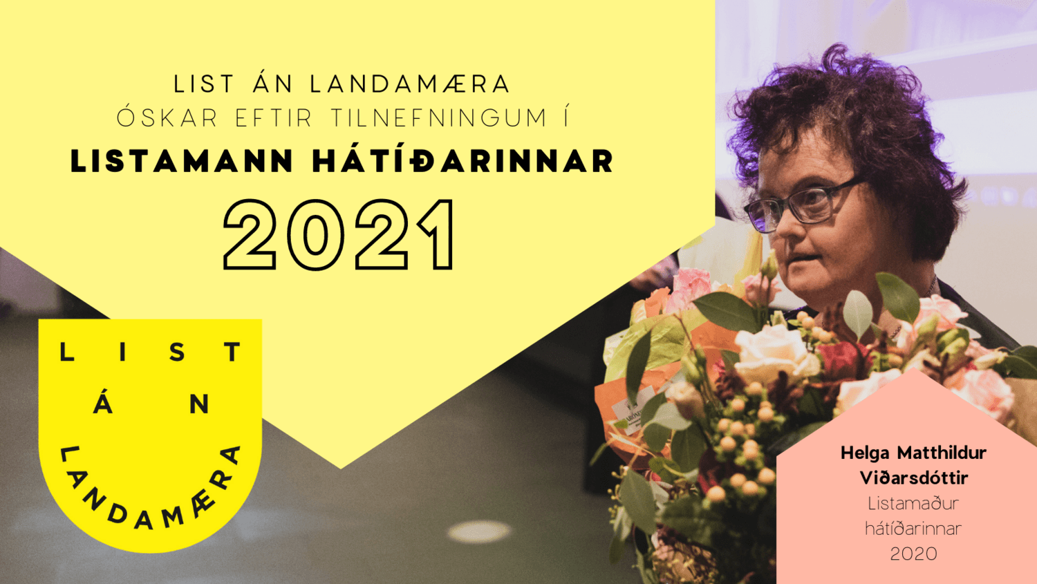 List án landamæra 2021 óskar eftir tilnefningum