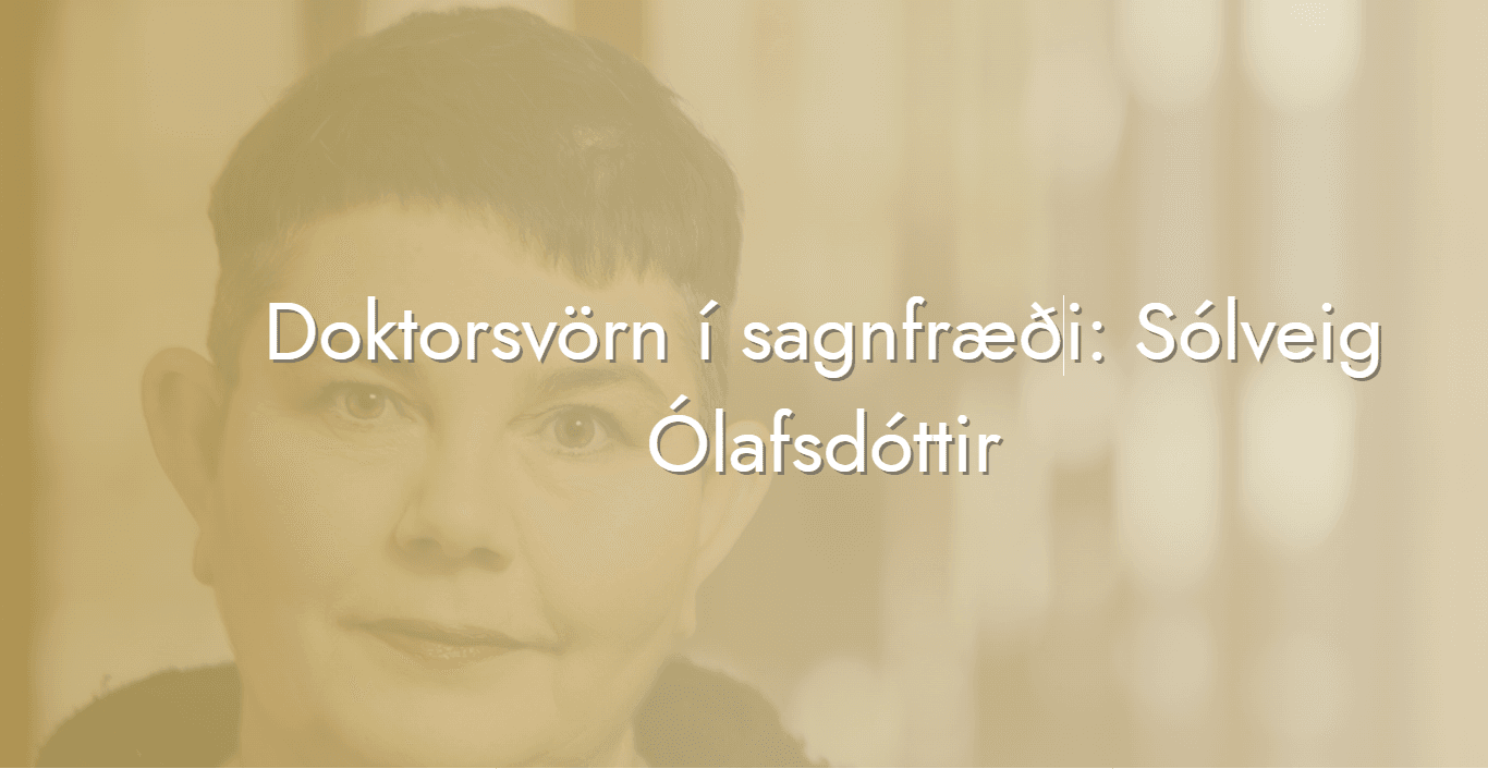 Doktorsvörn: lífsþræðir fatlaðs alþýðufólks