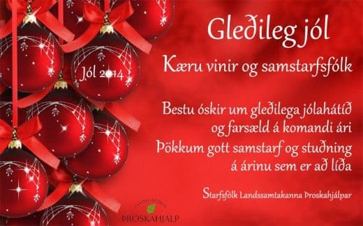 Gleðileg jól