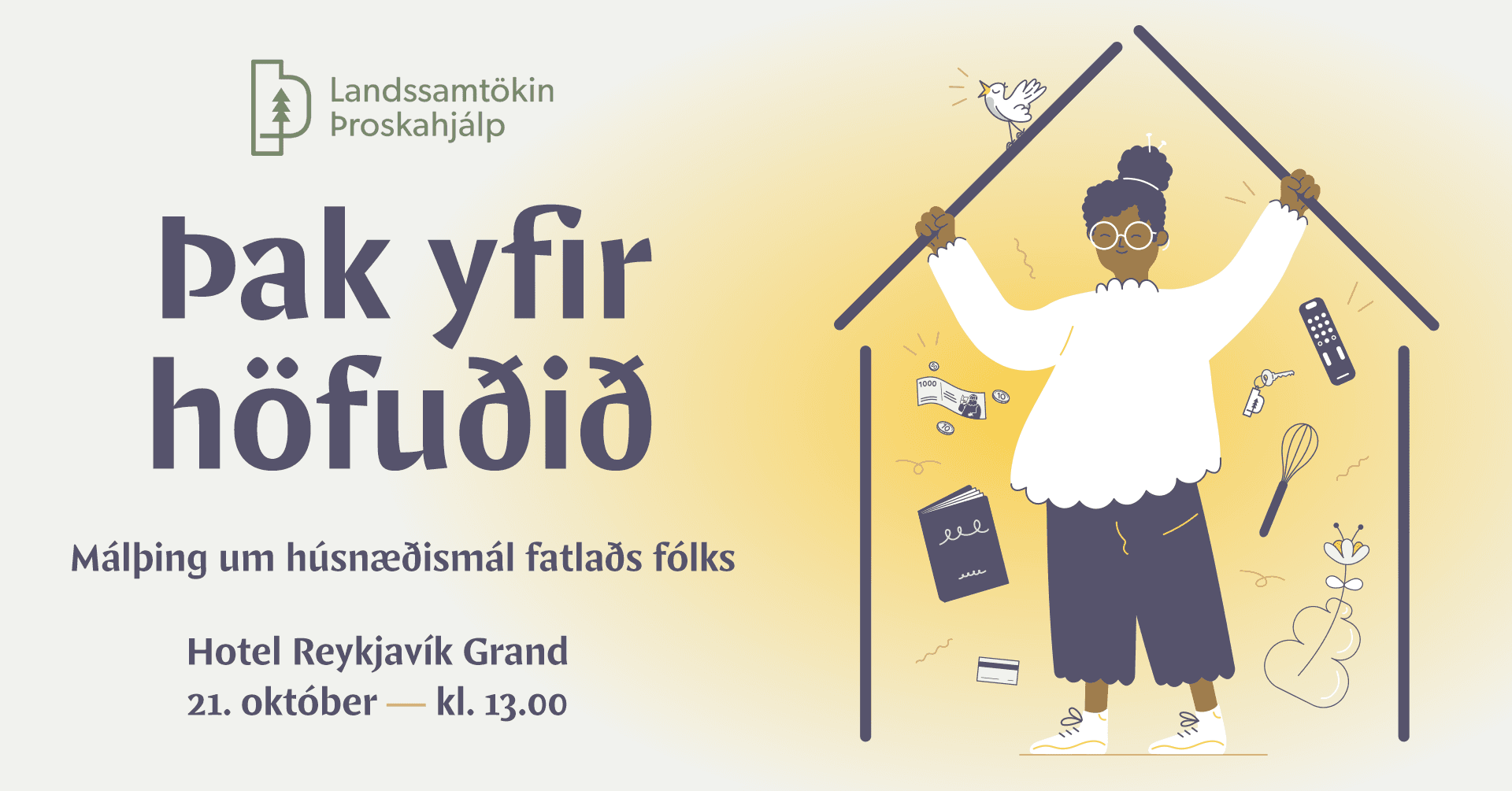 Bein útsending á Vísi.is af húsnæðismálþingi Þroskahjálpar
