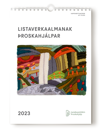 Listaverkaalmanak Þroskahjálpar 2023