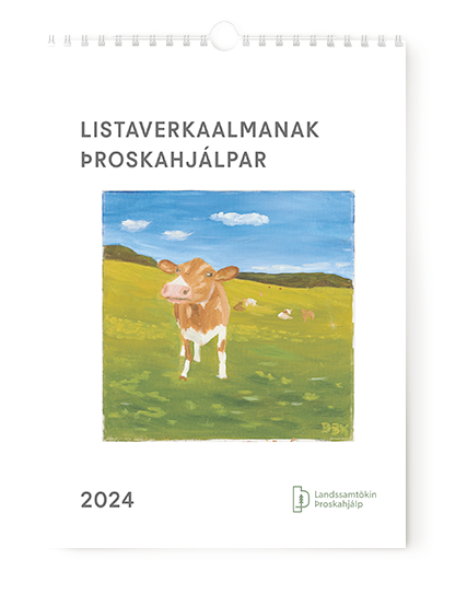 Listaverkaalmanak Þroskahjálpar 2024