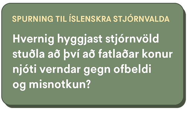 Spurning frá Þroskahjálp til nefndar um Samning sameinuðu þjóðanna um réttindi fatlaðs fólks
