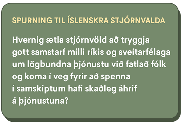 Spurning frá Þroskahjálp til nefndar um Samning sameinuðu þjóðanna um réttindi fatlaðs fólks