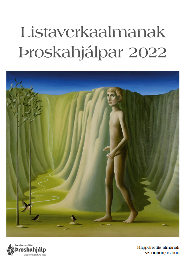 Forsíða fyrir almanakið 2022.