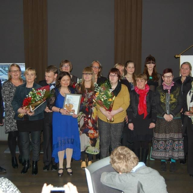 Hópurinn sem hlaut Múrbrjótinn 2013