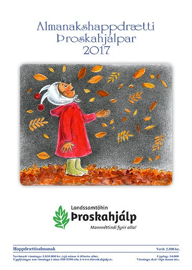 Dregið í almanakshappdrættinu 2017