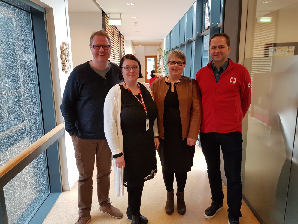 Fundur Landssamtakanna Þroskahjálpar og Rauða krossins um málefni hælisleitenda og flóttafólks.