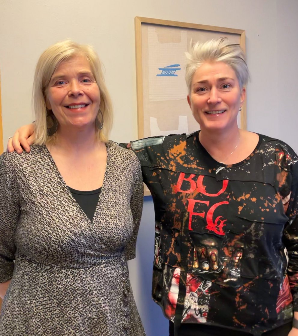 Anna Lára og Sara Dögg