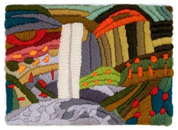 12 fatlaðir listamenn eiga verk í almanakinu í ár.