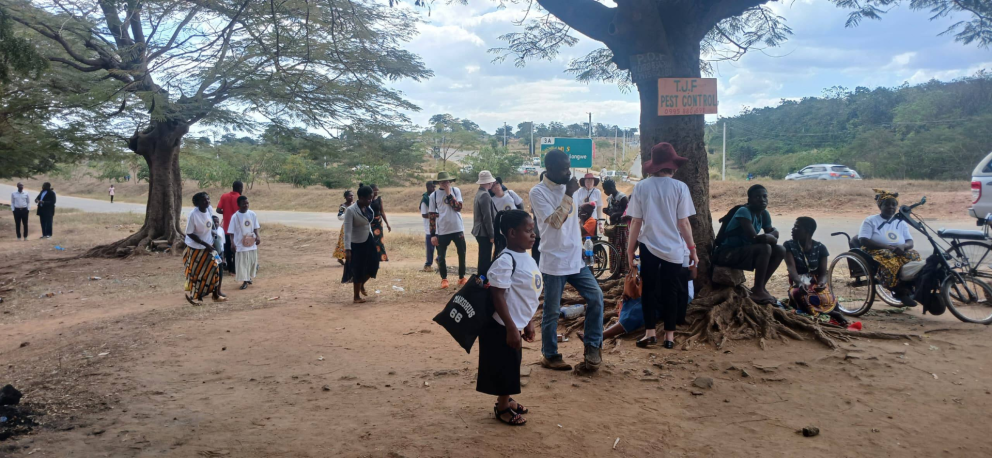 Frá viðburði sem systursamtök okkar í Malaví, FEDOMA stóðu fyrir í Mangochi.