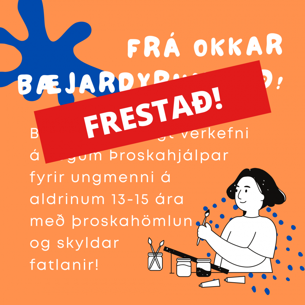FRESTAÐ: Frá okkar bæjardyrum séð
