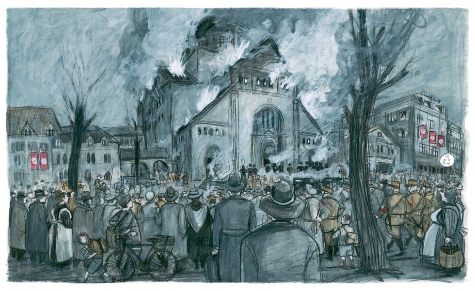 Credit: SelfMadeHero © Barbara Yelin
Mynd fengin frá Holocaust Memorial Day Trust