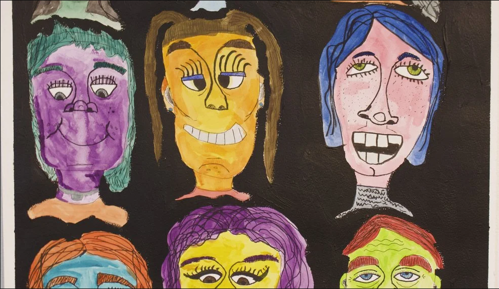 Verkið Þetta er ég eftir Hörpu Rut Elísdóttur.