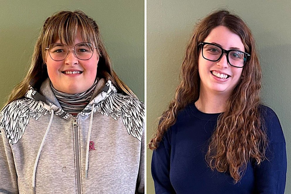 Ingibjörg Fríða Margeirsdóttir og Fabiana Morais