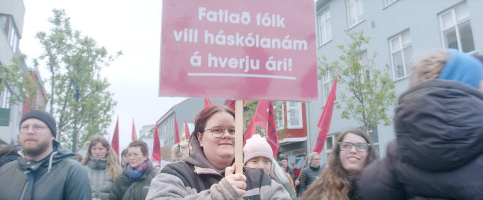 Áskorun um að fötluðu fólki sé hleypt inn í Háskóla Íslands á hverju ári