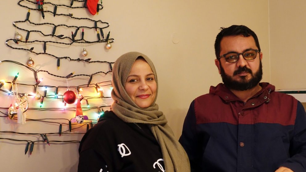 Khalifa Mushib, sem er blindur maður frá Írak, og fjölskylda hans hafa öðlast nýtt líf í Reykjanesbæ…