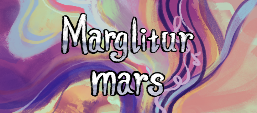 Marglitur mars hjá Einhverfusamtökunum