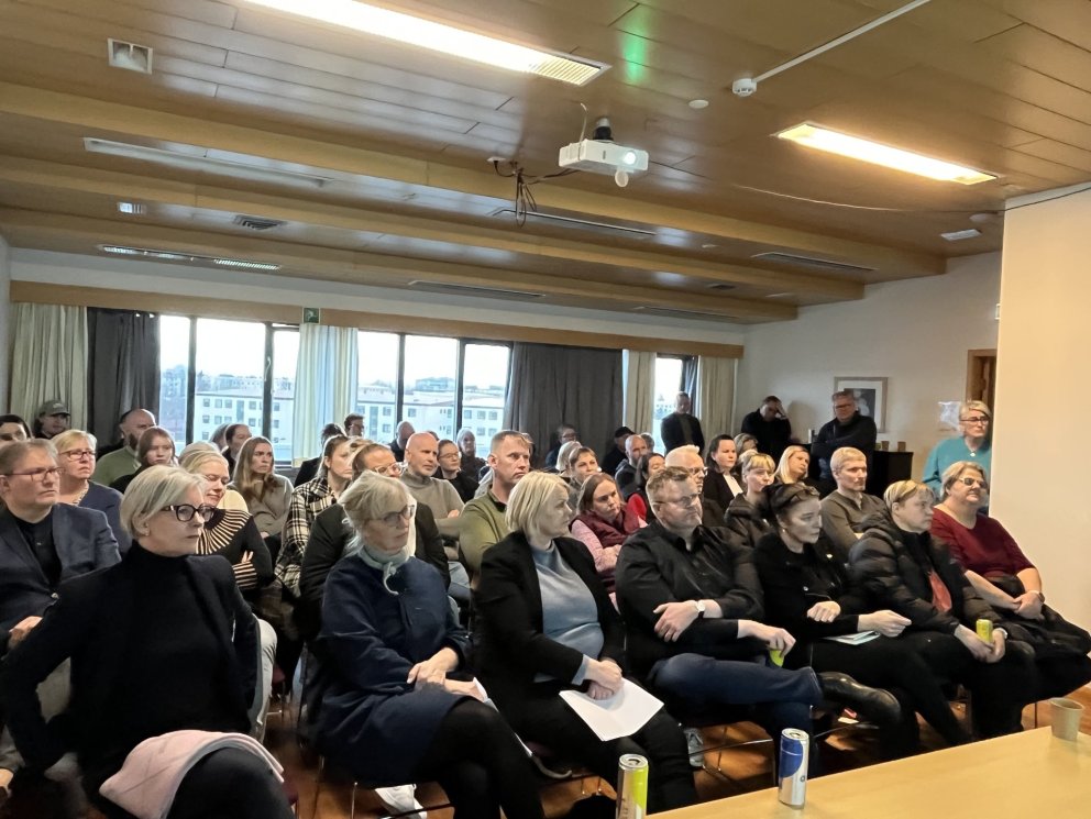 Húsfylli var á fundinum.