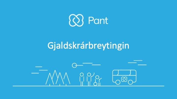 Gjaldskrárbreyting hjá Pant, akstursþjónustu