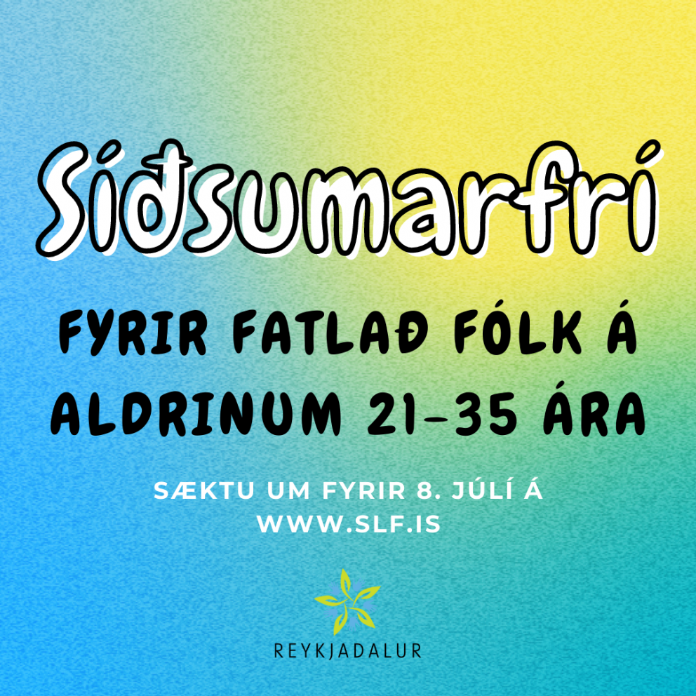 Síðsumarfrí Reykjadals