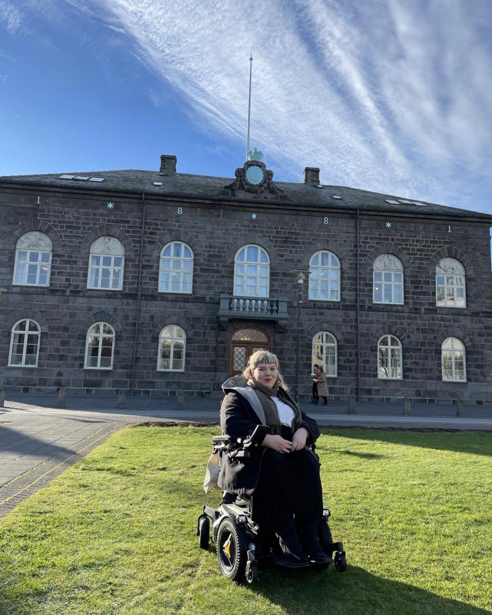 Inga Björk verður í hlutverki alþingismanns þessa vikuna.