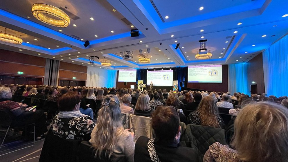 Það var þétt setinn bekkurinn á Vorráðstefnunni 2025.