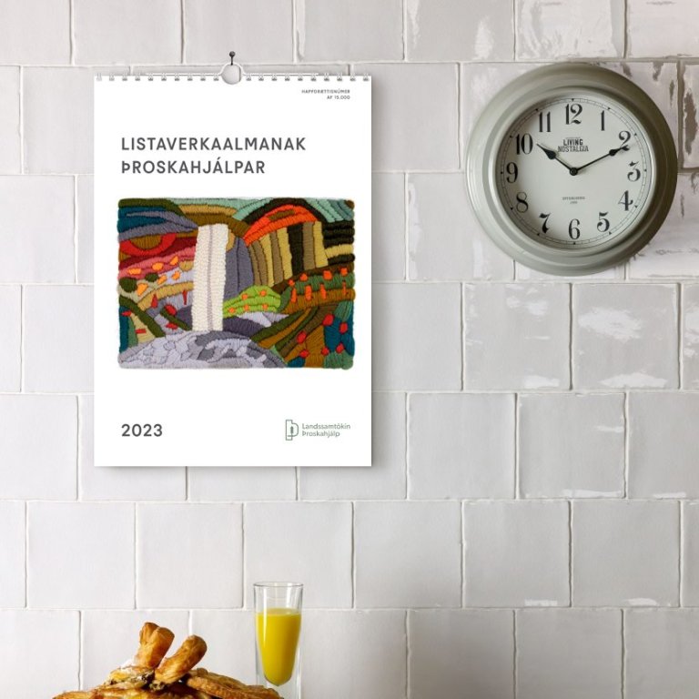 Listaverkaalmanak Þroskahjálpar 2023 komið út