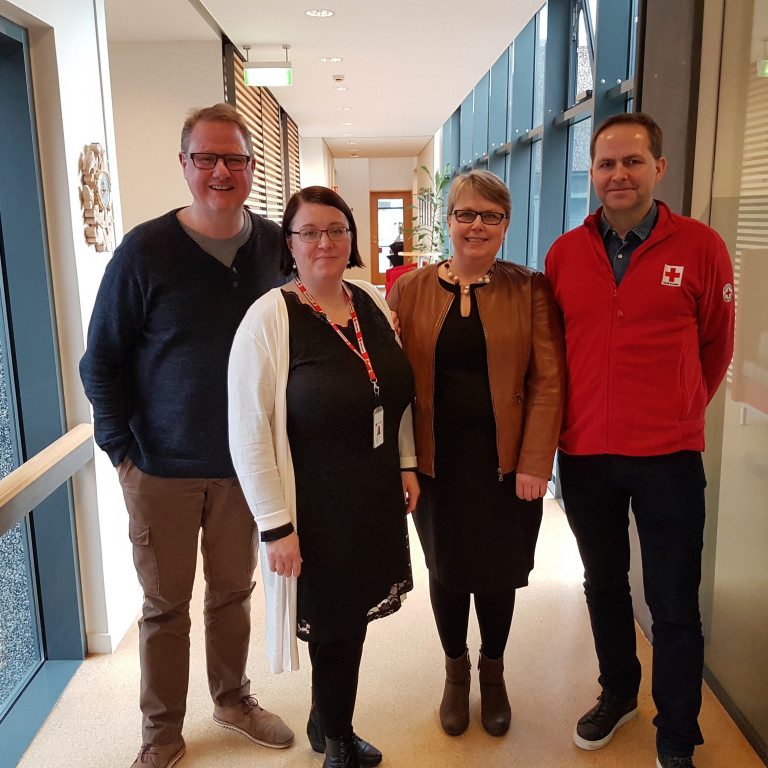 Fundur Landssamtakanna Þroskahjálpar og Rauða krossins um málefni hælisleitenda og flóttafólks.