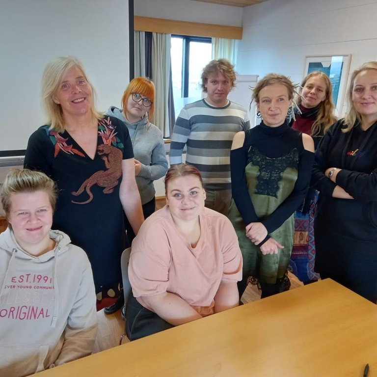 Heimsókn frá pólskum baráttu samtökum