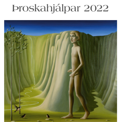 Verk Kristínar Gunnlaugsdóttur prýddu almanakið 2022
