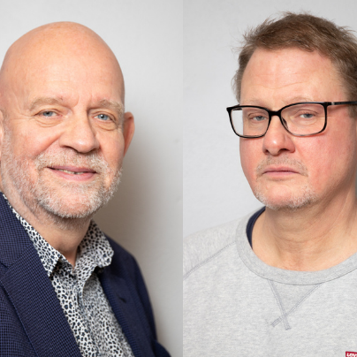 Friðrik Sigurðsson og Árni Múli Jónasson