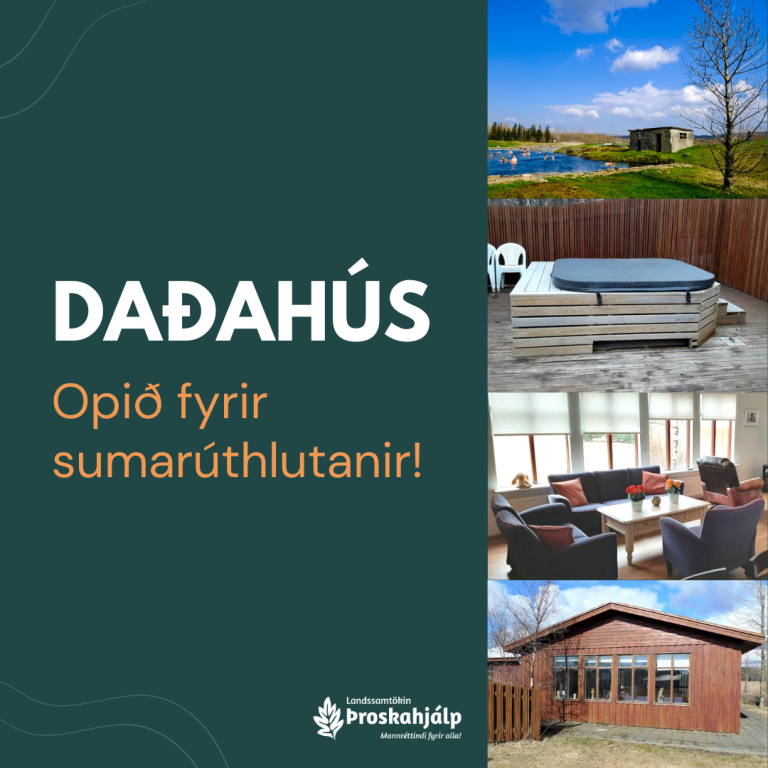 Daðahús: opið fyrir sumarúthlutanir