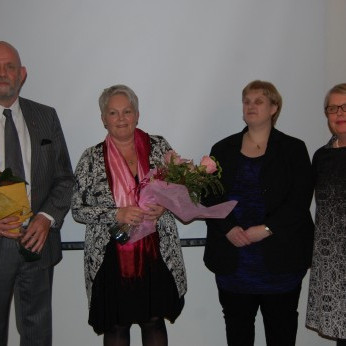 Gerður og Friðrik fengu Gullmerki samtakanna