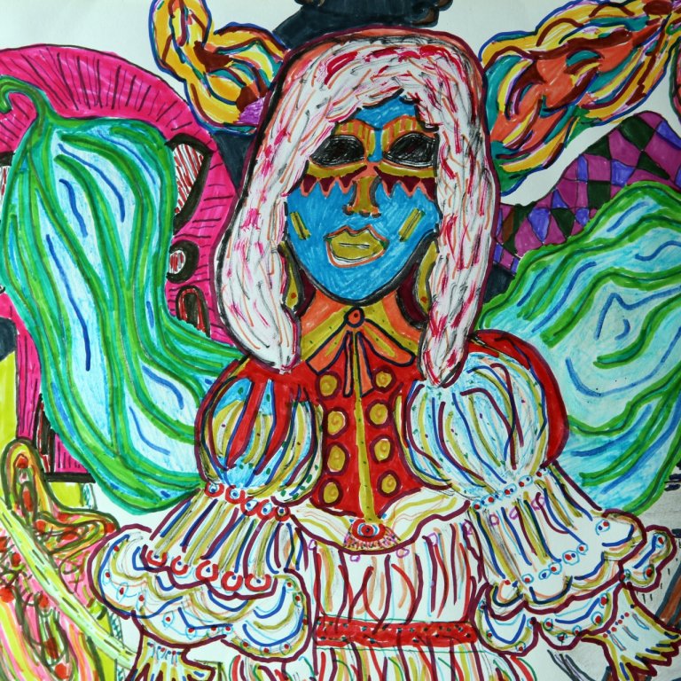 Verk eftir Elínu Sigríði Maríu Ólafsdóttur.