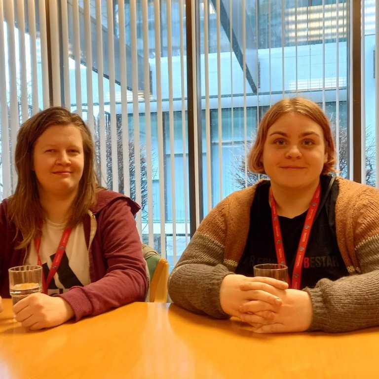 Eyrún og Dalrós á fundi með utanríkisráðherra