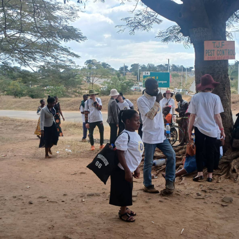 Frá viðburði sem systursamtök okkar í Malaví, FEDOMA stóðu fyrir í Mangochi.