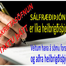 Undirskriftasöfnun: Sálfræðiþjónusta er líka heilbrigðisþjónusta