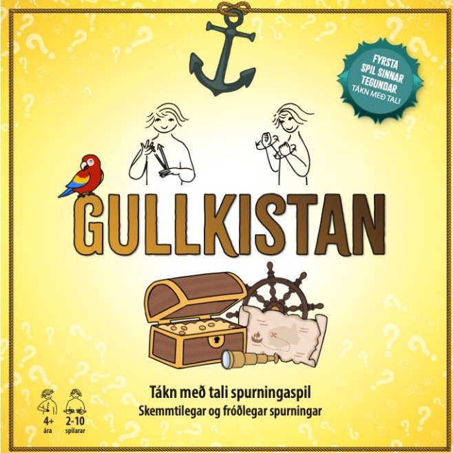 Gullkistan, framhlið á borðspilinu
