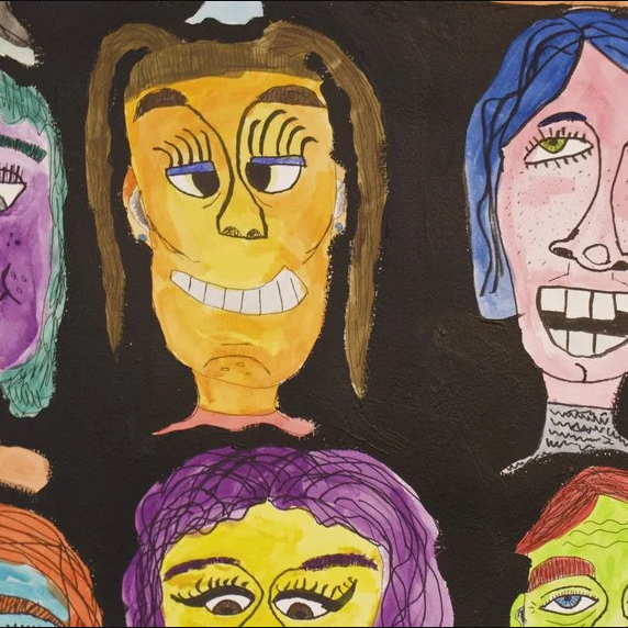 Verkið Þetta er ég eftir Hörpu Rut Elísdóttur.