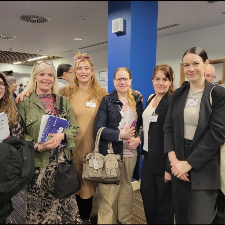 Sendinefnd Íslands á ráðstefnunni: Fabiana Morais, Anna Lára Steindal, Heiða Vigdís Sigfúsdóttir, In…