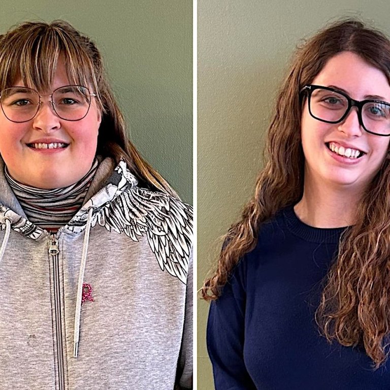 Ingibjörg Fríða Margeirsdóttir og Fabiana Morais