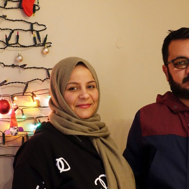 Khalifa Mushib, sem er blindur maður frá Írak, og fjölskylda hans hafa öðlast nýtt líf í Reykjanesbæ…