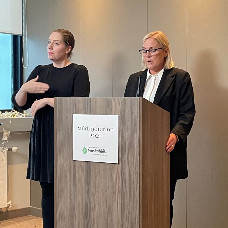 Unnur Helga, formaður Þroskahjálpar