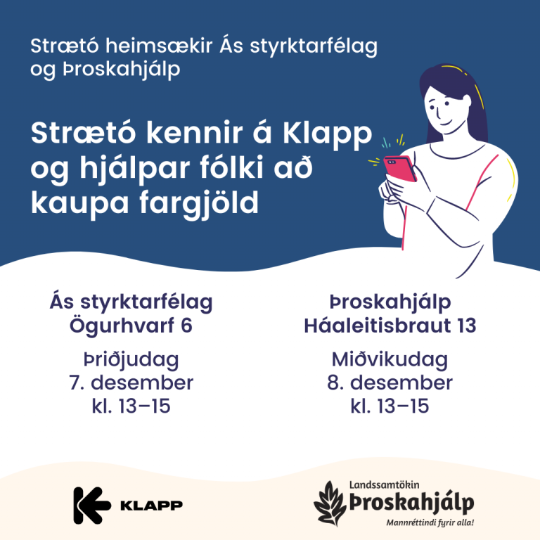 Strætó kennir á Klapp