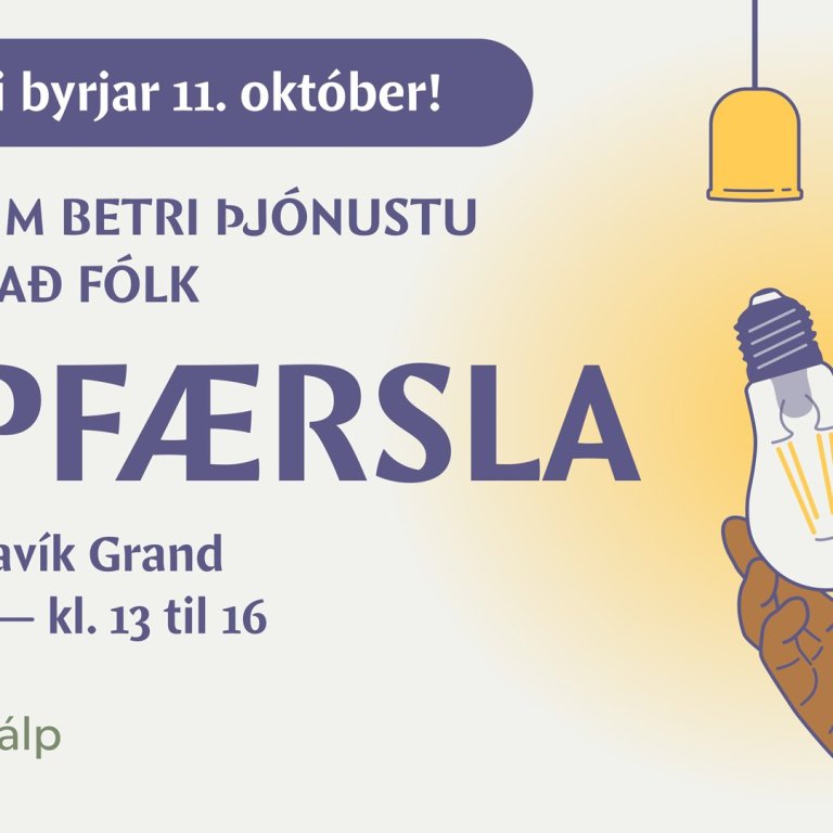 Uppfærsla - Streymi frá málþingi 11. október 2025