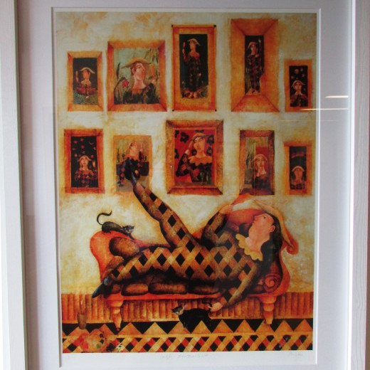 Myndin sem er í verðlaun